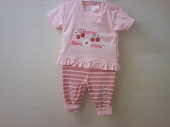 BABY GIRLS LEGGING SET WITH A PRINT QA4078