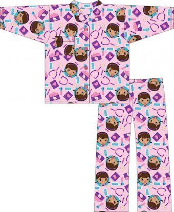 DOC MCSTUFFINS GIRLS WINCEYETTE These girls pyjamas are a must