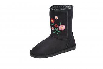 Girls Grace Black fashion boots Kids Fashion Up To 30 Off Get