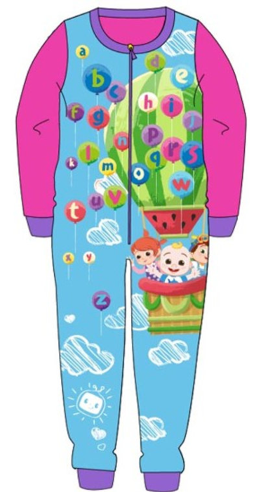 Cocomelon footed best sale pajamas