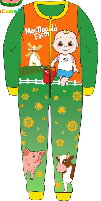 Cocomelon footed outlet pajamas