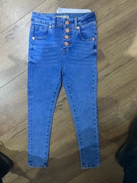 GIRLS EXCHAINSTORE BRANDED SKINNY JEANS PL18732