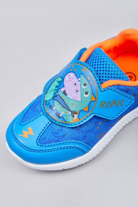 Kids George Kenya Easy Fasten Summer Trainers PL1321