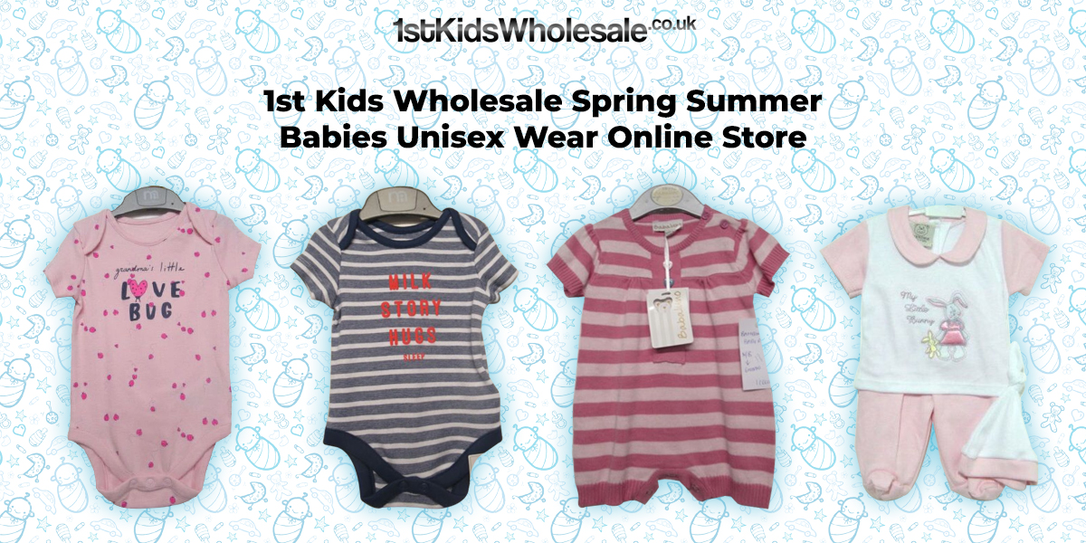 1st Kids Wholesale Spring Summer Babies Unisex Wear Online Store