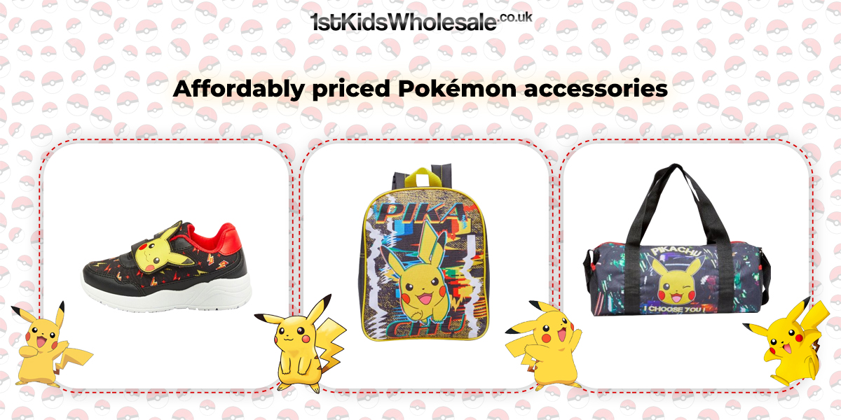 Affordably priced Pokémon accessories-1st Kids Wholesale