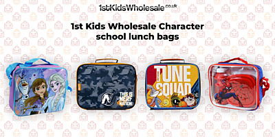 1st Kids Wholesale Character school lunch bags