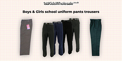 Boys & Girls School Uniform Pants - Trousers