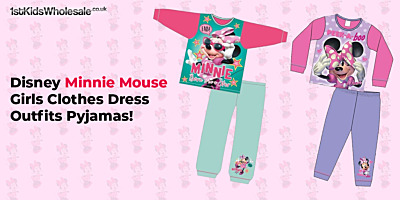 Disney Minnie Mouse Girls Clothes Dress Outfits Pyjamas!