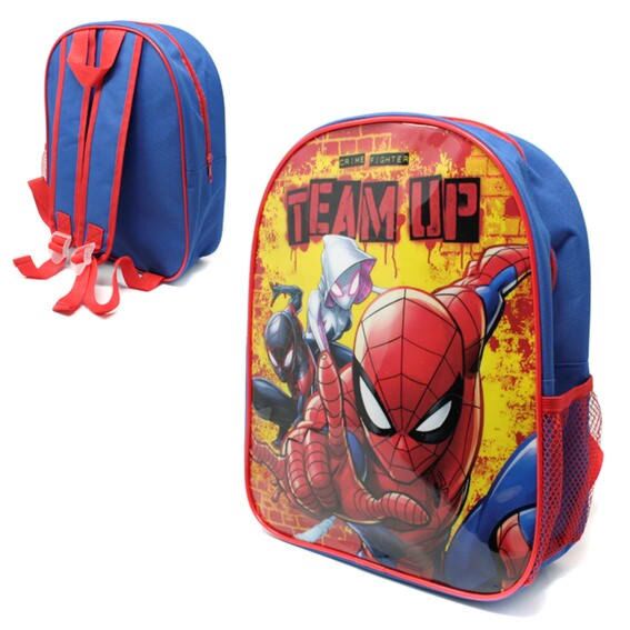 Backpack Spiderman with Mesh Side pocket PL1614